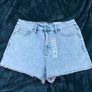 SO Light Gray Jean Shorts